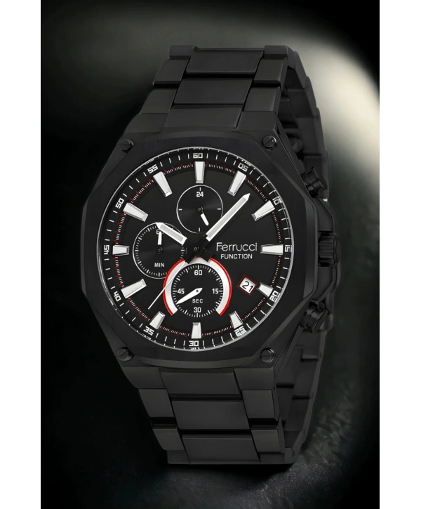 Function Aktif Erkek Kol Saati Fcf.13906fm.02 Siyah Renk Sdfer131