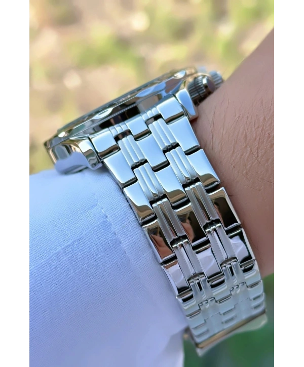 Function Erkek Kol Saati Çelik Kordon Çelik Kasa 3 Atm Suya Dayanıklılık