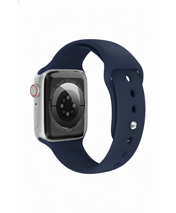 Fc Smart S10 Max – Bluetooth Arama, Spor Modları, Alüminyum Kasa Akıllı Saat Laci-Gümüş