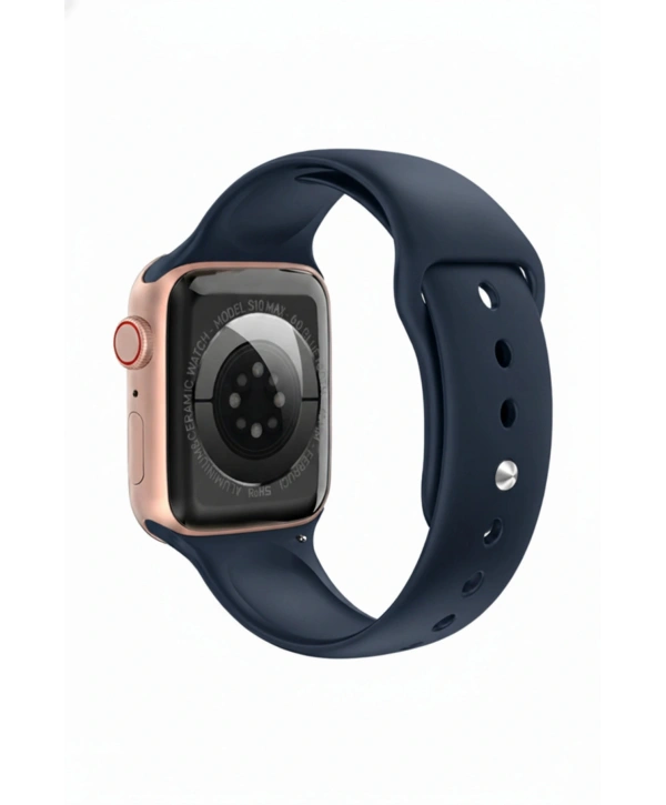 FC Smart S10 Max – Bluetooth Arama, Spor Modları, Alüminyum Kasa Akıllı Saat Laci-Rose