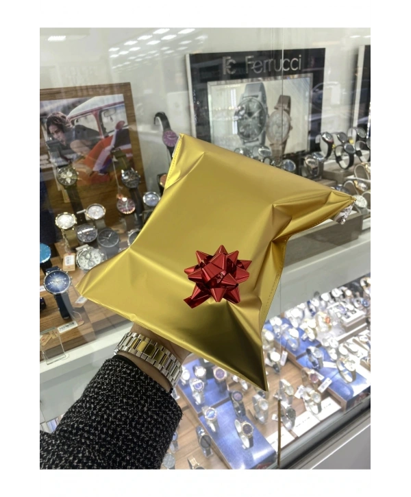 Function Erkek Kol Saati Çelik Kordon Gold Bileklik Hediyeli 3atm sdfer061