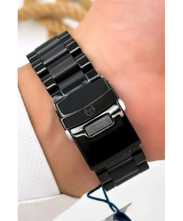 Premium Lüx Çelik Kordon Erkek Kol Saati Siyah Stsd010