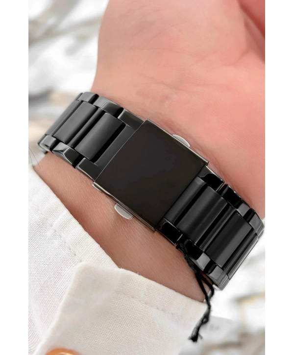 Çelik Kordon Function Yeni Sezon Erkek Kol Saati Siyah Sdfer070