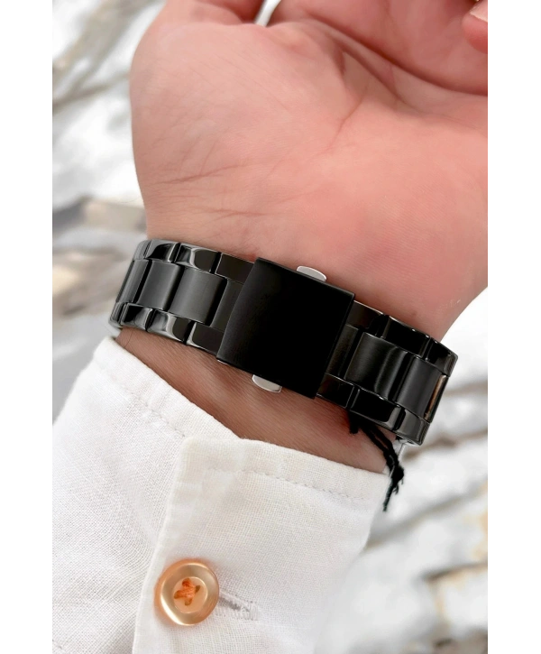 Yeni Sezon Çelik Kordon Function Erkek Kol Saati Siyah Sdfer071