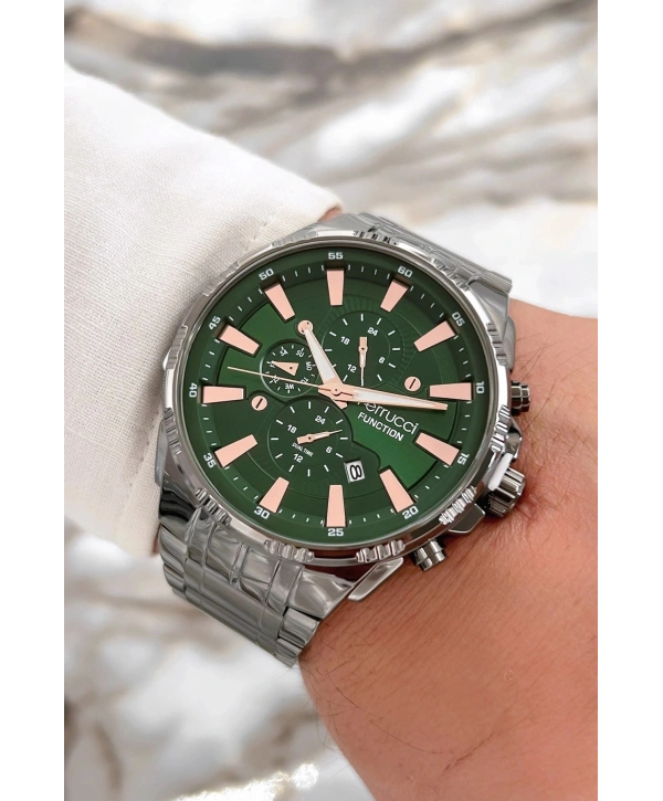 Füme Yeni Sezon Çelik Kordon Function Erkek Kol Saati Sdfer072