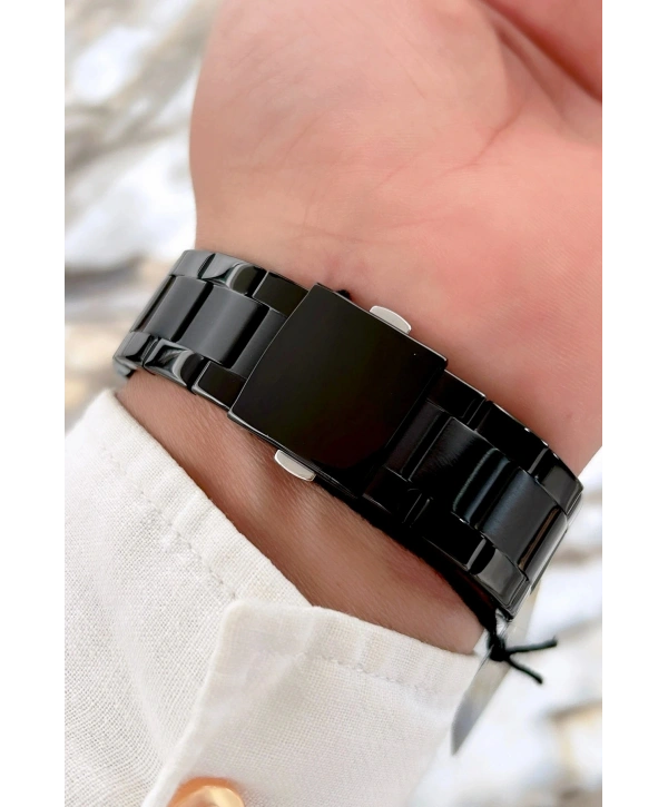 Siyah Çelik Kordon Function Yeni Sezon Erkek Kol Saati Sdfer073