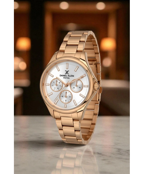 Kadın Kol Saati Rose Renk Çelik Kordon&kasa Dke.1.10473.5 Sddk068