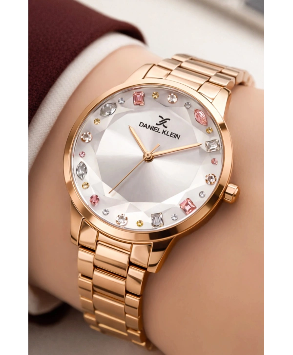 Kadın Kol Saati Rose Gold Renk Çelik Kordon&kasa Dke.1.10130.3 Sddk069