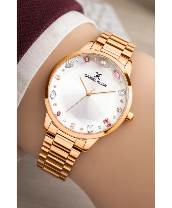 Kadın Kol Saati Rose Gold Renk Çelik Kordon&kasa Dke.1.10130.3 Sddk069