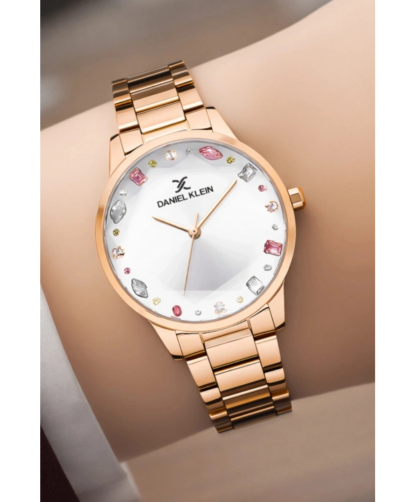 Kadın Kol Saati Rose Gold Renk Çelik Kordon&kasa Dke.1.10130.3 Sddk069