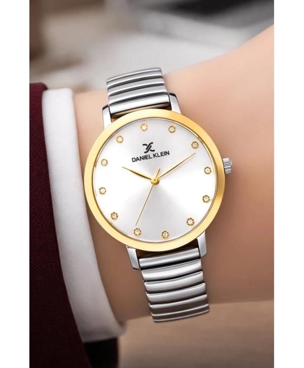 Kadın Kol Saati Rose-gümüş Renk Çelik Kordon&kasa Dke.1.10036.3 Sddk070