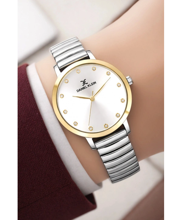 Kadın Kol Saati Rose-gümüş Renk Çelik Kordon&kasa Dke.1.10036.3 Sddk070