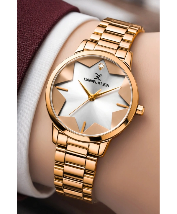 Kadın Kol Saati Rose Gold Renk Çelik Kordon&kasa Dke.1.110140-5 Sddk081