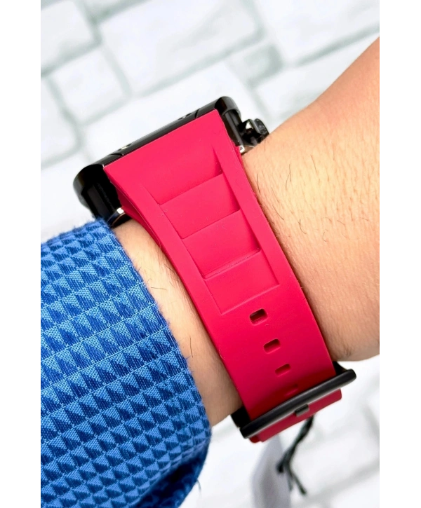 Function, 3atm, Kırmızı Renk Silikon Kordon Erkek Kol Saati, Sdfer138