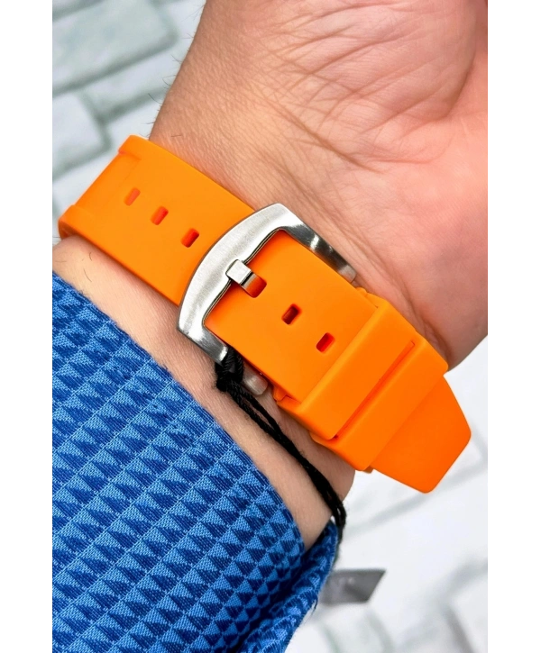 Function, 3atm, Turuncu Renk Silikon Kordon Erkek Kol Saati, Sdfer138