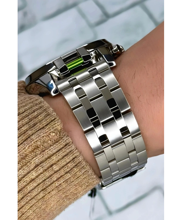 Function, 3atm, Gümüş-gümüş Renk Erkek Kol Saati, Renkli Mineral Cam Bileklik Sdfer139