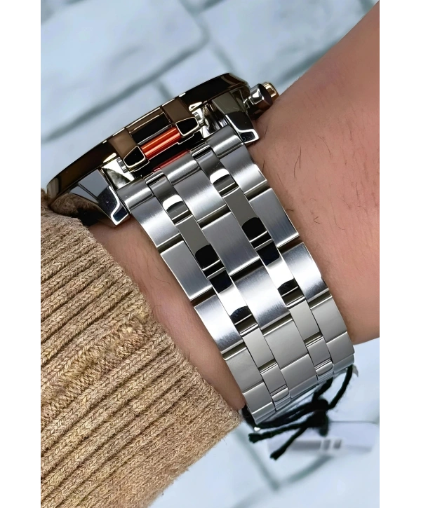 Function, 3atm, Gümüş-rose Renk Erkek Kol Saati, Renkli Mineral Cam Bileklik Sdfer139