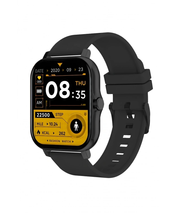 Akıllı Saat Sesli Görüşme Özellikli Spor Modlu 42mm Unisex Siyah-siyah Dw68