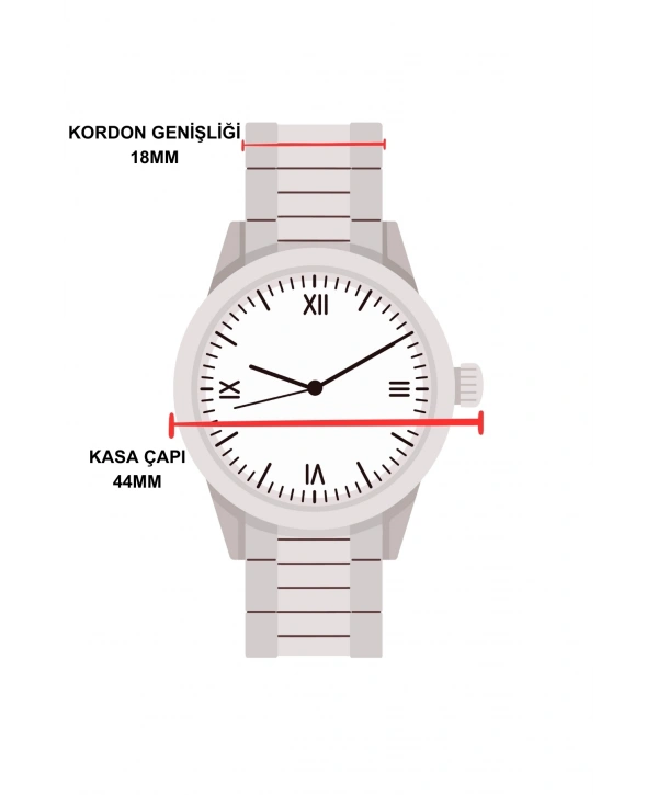 Lee Cooper Gümüş-mavi Renk Çelik Kordon&kasa Fonksiyonlu Erkek Kol Saati 3atm Bileklik Sdlc003