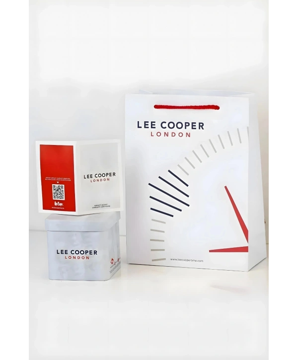 Lee Cooper Çelik Kordon&kasa Gümüş-siyah Renk Fonksiyonlu Erkek Kol Saati 3atm Bileklik Sdlc004