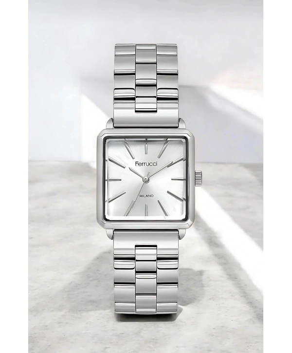 Kadın Kol Saati - Çelik Kordon & Şık Tasarım, 2 Yıl Garanti Gümüş-beyaz Sdfer150