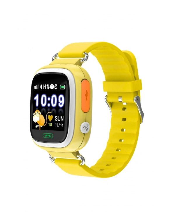 Akıllı Çocuk Takip Saati, Btk Kayıtlı Ve Orijinal 2 Yıl Garantili Sarı Sds001