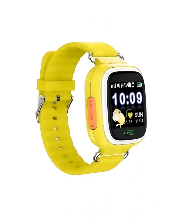 Akıllı Çocuk Takip Saati, Btk Kayıtlı Ve Orijinal 2 Yıl Garantili Sarı Sds001