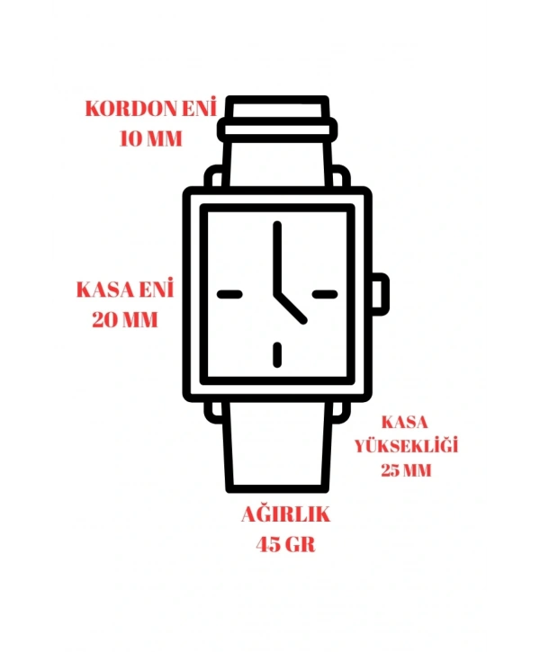 Kadın Kol Saati Rose-gümüş Renk Çelik Kordon&kasa Sddk090