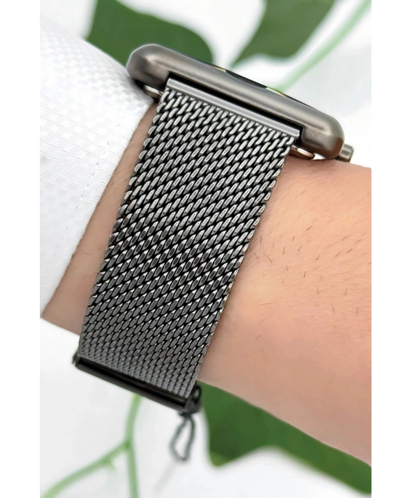 Ferrucci Takvimli Çelik Kordon & Özel Tasarım, 3atm Suya Dayanıklı Erkek Kol Saati, Füme Sdfer162