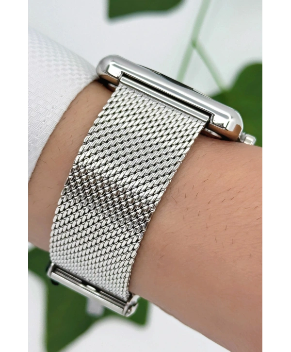 Ferrucci Takvimli Çelik Kordon & Özel Tasarım, 3atm Suya Dayanıklı Erkek Kol Saati, Gümüş-siyah Sdfer162