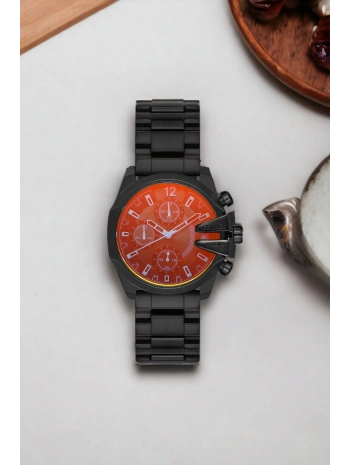 Commes Kadın Kol Saati Siyah Çelik Kordon Fonksiyonlar Aktif Crono Renkli Cam Sdcms033