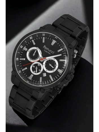 Function Erkek Kol Saati Fcf.13618fm.01 Siyah Renk Bileklik Hediye Sdfer124