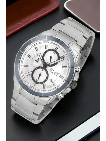 Function, 3atm, Gümüş-beyaz Renk Erkek Kol Saati, Fcf.12609fm.03 Sdfer135