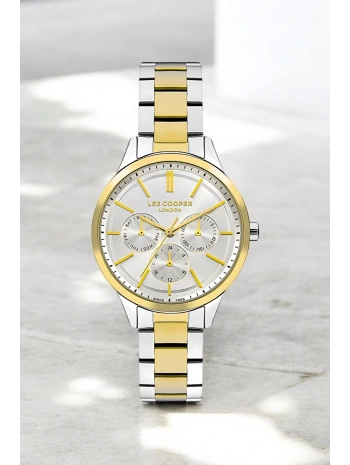 Gold-gümüş Renk Çelik Kordon&kasa Kadın Kol Saati Bileklik Hediyeli Sdlc010