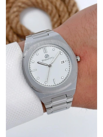 Erkek Kol Saati Tüm Fonksiyonlar Aktif Gümüş-beyaz Sdb004