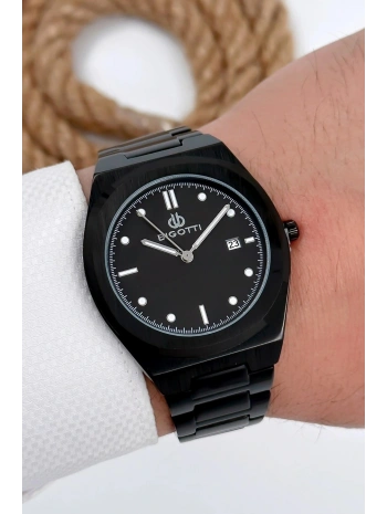 Erkek Kol Saati Tüm Fonksiyonlar Aktif Siyah Çelik Kordon Sdb004