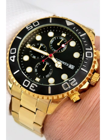 Commes Renkli Cam Erkek Kol Saati Fonksiyonlar Aktif Bileklik Hediyesi Ile Sdcms032