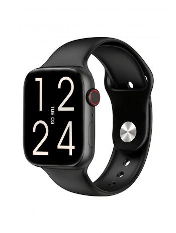 FC Smart S10 Max – Bluetooth Arama, Spor Modları, Alüminyum Kasa Akıllı Saat Siyah-Siyah