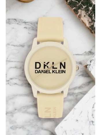 Kadın Kol Saati Bej Renk Silikon Kordon&kasa Dk.1.12645.6 Sddk073