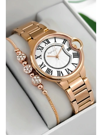 Ferrucci Çelik Kordon & Kasa Kadın Kol Saati, 3atm Suya Dayanıklı Rose Sdfer177
