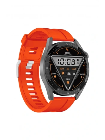 Akıllı Kol Saati Yuvarlak Alüminyum Kasa Sesli Görüşme Özellikli 46mm Ip67 Su Geçirmez