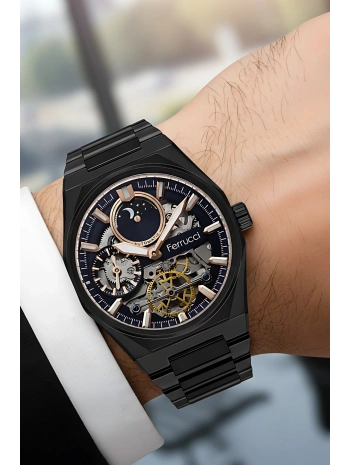 Otomatik Mekanizma Çelik Kordon&kasa Erkek Kol Saati 3 Atm Sdfer079