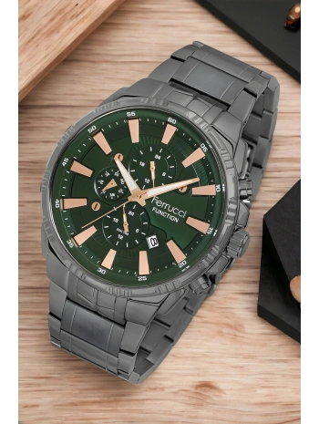 Fcf.13144fm.04 Füme-yeşil Function Aktif 3 Atm Erkek Kol Saati Bileklik Sdfer113
