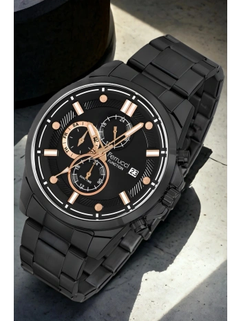 Erkek Kol Saati Siyah Renk Function Fcf.13853fm.03 Bileklik Hediye Sdfer115