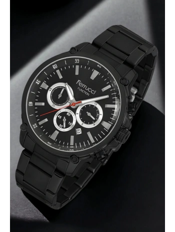 Function Erkek Kol Saati Fcf.13618fm.01 Siyah Renk Bileklik Hediye Sdfer124