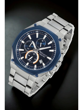 Function Aktif Erkek Kol Saati Fcf.13906fm.04 Gümüş-mavi Renk Sdfer131