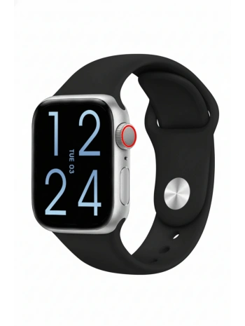 FC Smart S10 Max – Bluetooth Arama, Spor Modları, Alüminyum Kasa Akıllı Saat Siyah-Gümüş