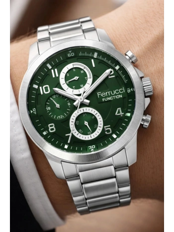 Function Erkek Kol Saati Çelik Kordon Gold Bileklik Hediyeli 3atm sdfer061