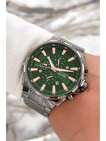 Füme Yeni Sezon Çelik Kordon Function Erkek Kol Saati Sdfer072