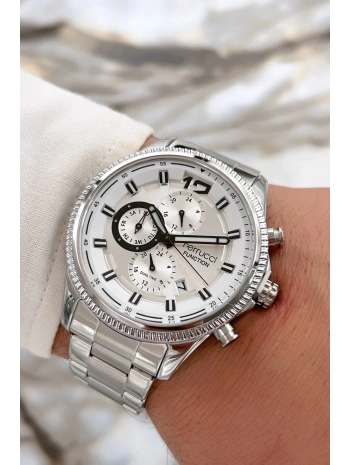 Gümüş-beyaz Çelik Kordon Function Yeni Sezon Erkek Kol Saati Sdfer073